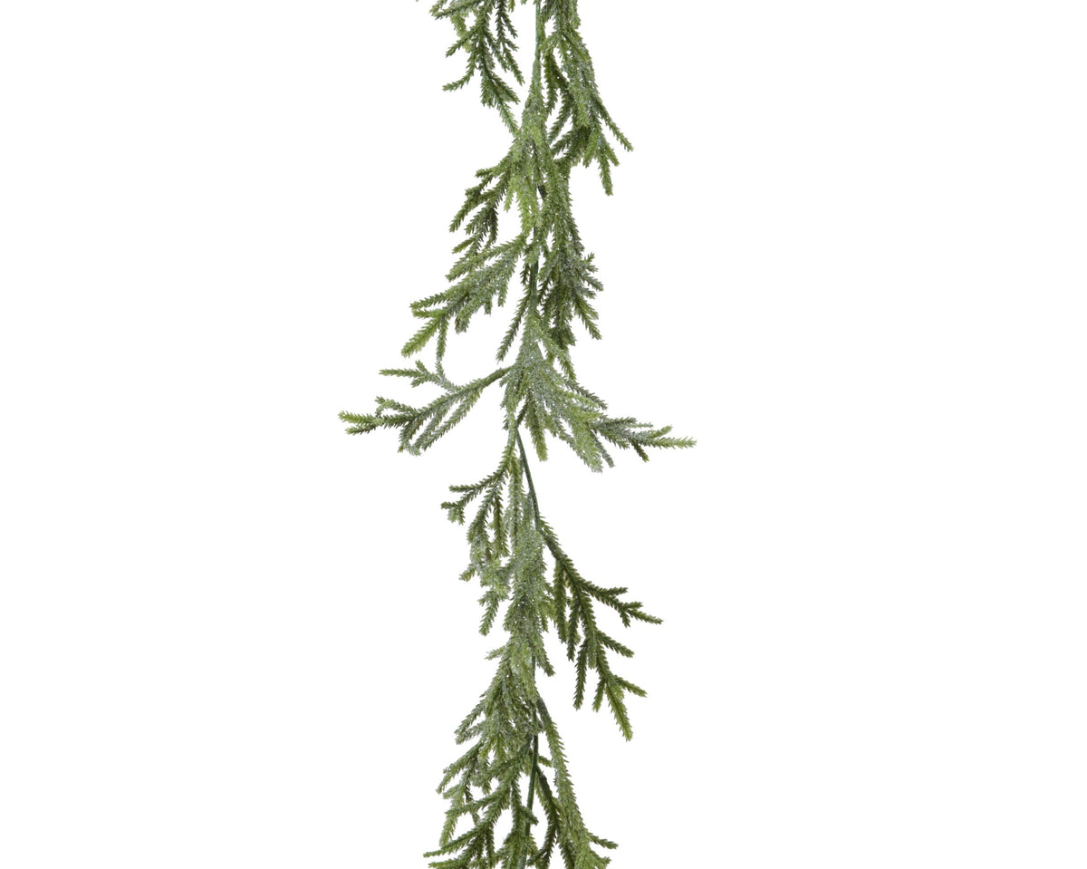 merry fir slinger glitter binnen groen d.15cm x l.180cm