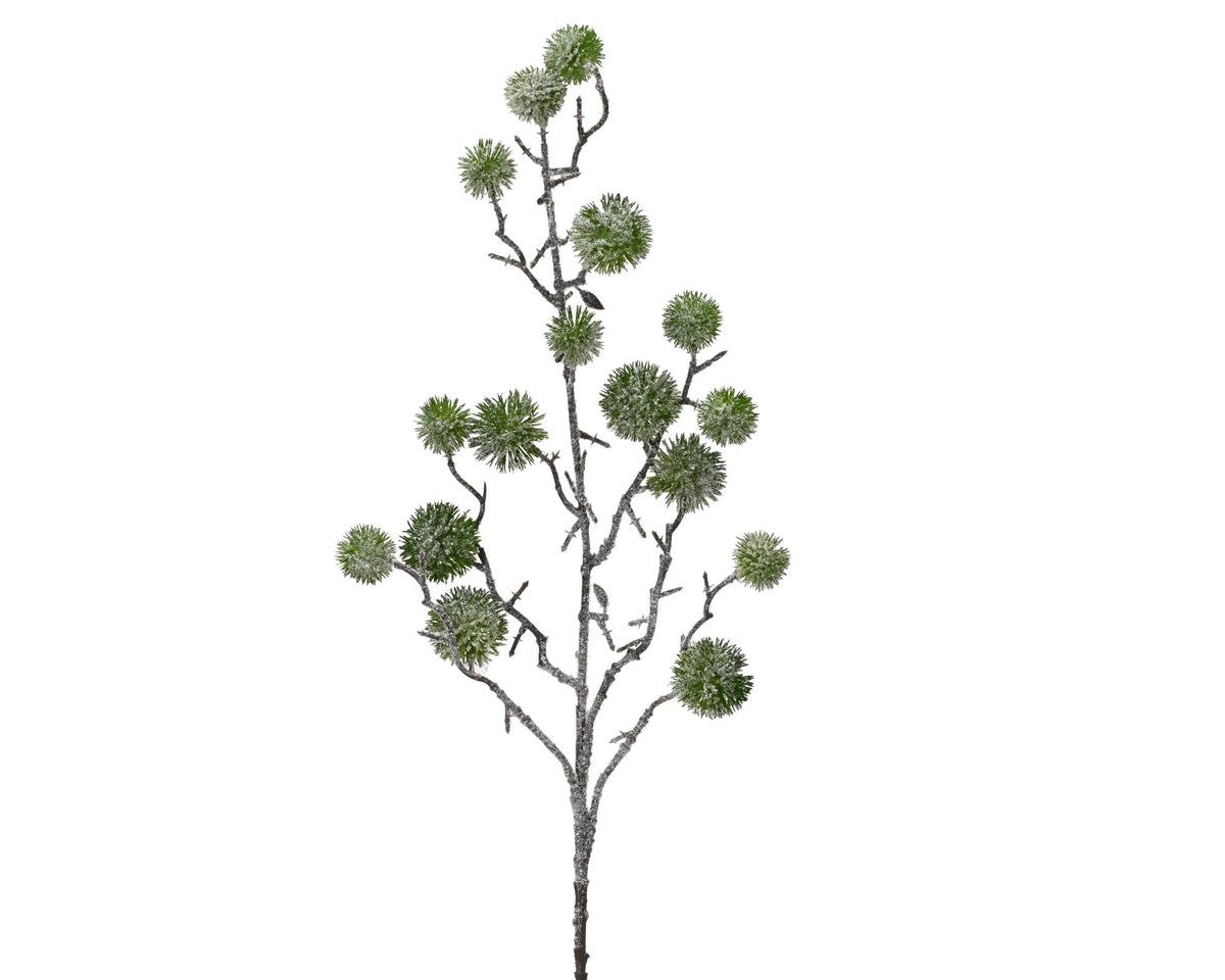 spray frost,glitter binnen groen l.6cm x w.13cm x h.62cm