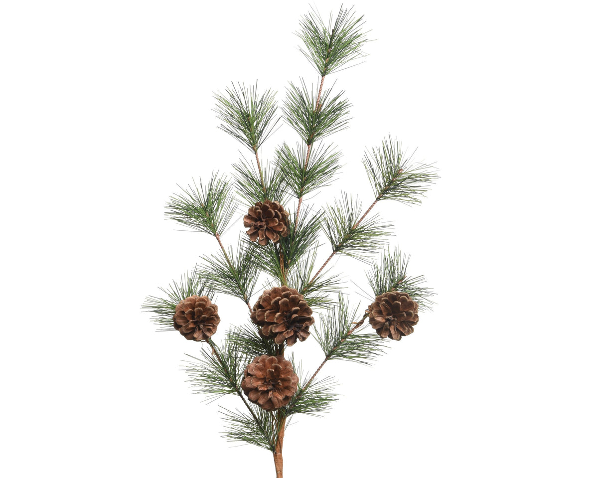 spray pinecones binnen groen l.8cm x w.15cm x h.50cm