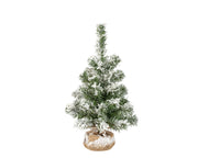 imperial mini boom snowy binnen groen/wit d.25cm h.35cm