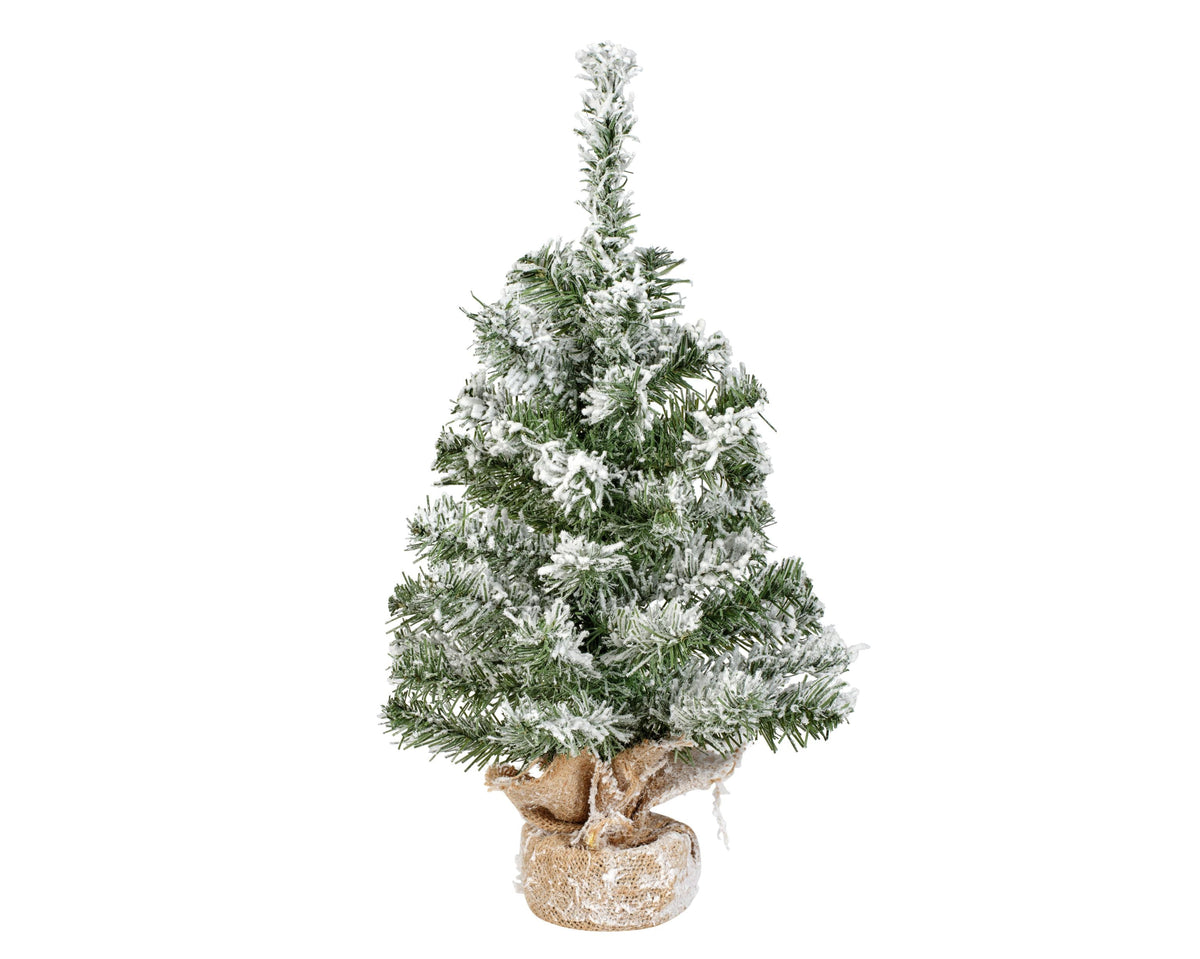 imperial mini boom snowy binnen groen/wit d.30cm h.45cm