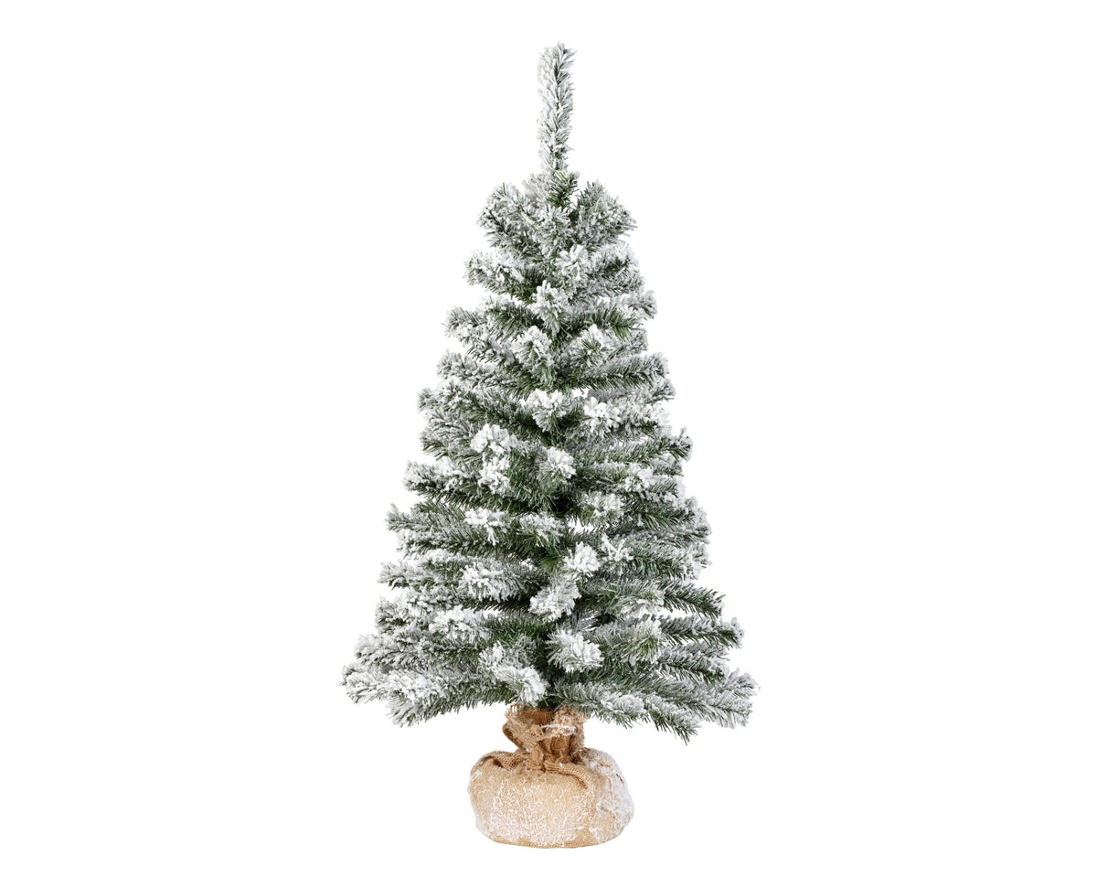imperial mini boom snowy binnen groen/wit d.46cm h.90cm