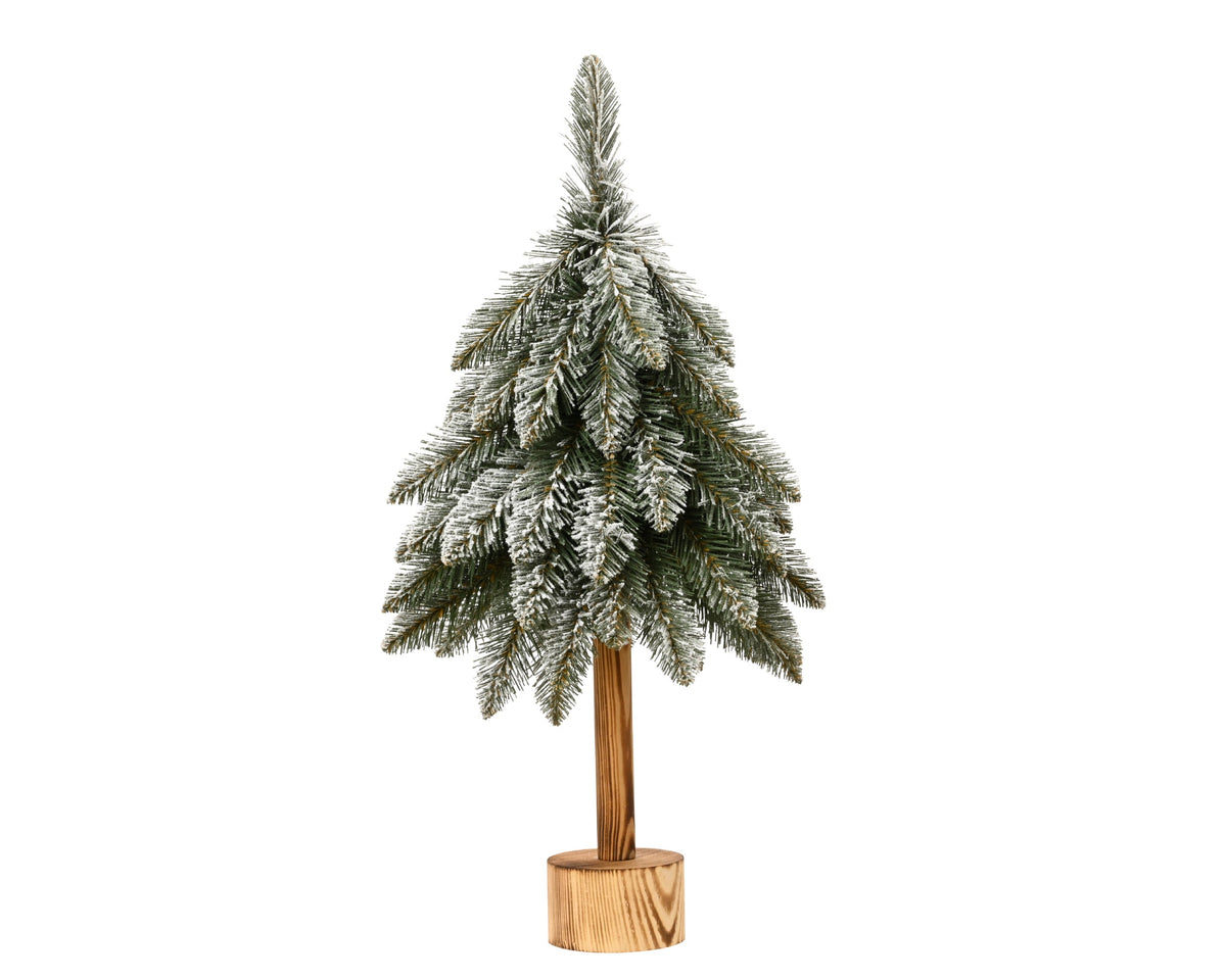 european mini boom frosted binnen fsc 100% groen/wit d.30cm x h.65cm