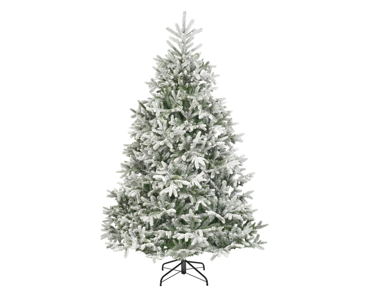 nordmann fir snowy groen/wit d.165cm h.240cm