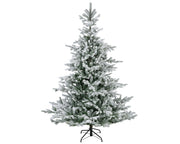 grandis fir snowy groen/wit d.132cm h.180cm