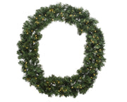 imperial krans led bo binnen en buiten groen/warm wit d.50cm h.13cm 40l