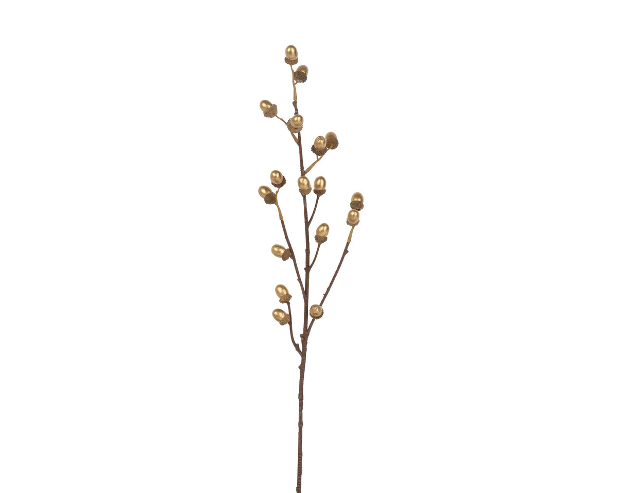 spray foam acorns goud l.28cm x w.8cm x h.73cm