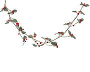 slinger foam sugar pe leaves rood/kleur(en) l.5cm x w.5cm x h.130cm