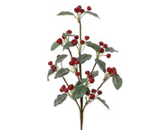 spray foam sugar pe leaves rood/kleur(en) l.20cm x w.5cm x h.65cm