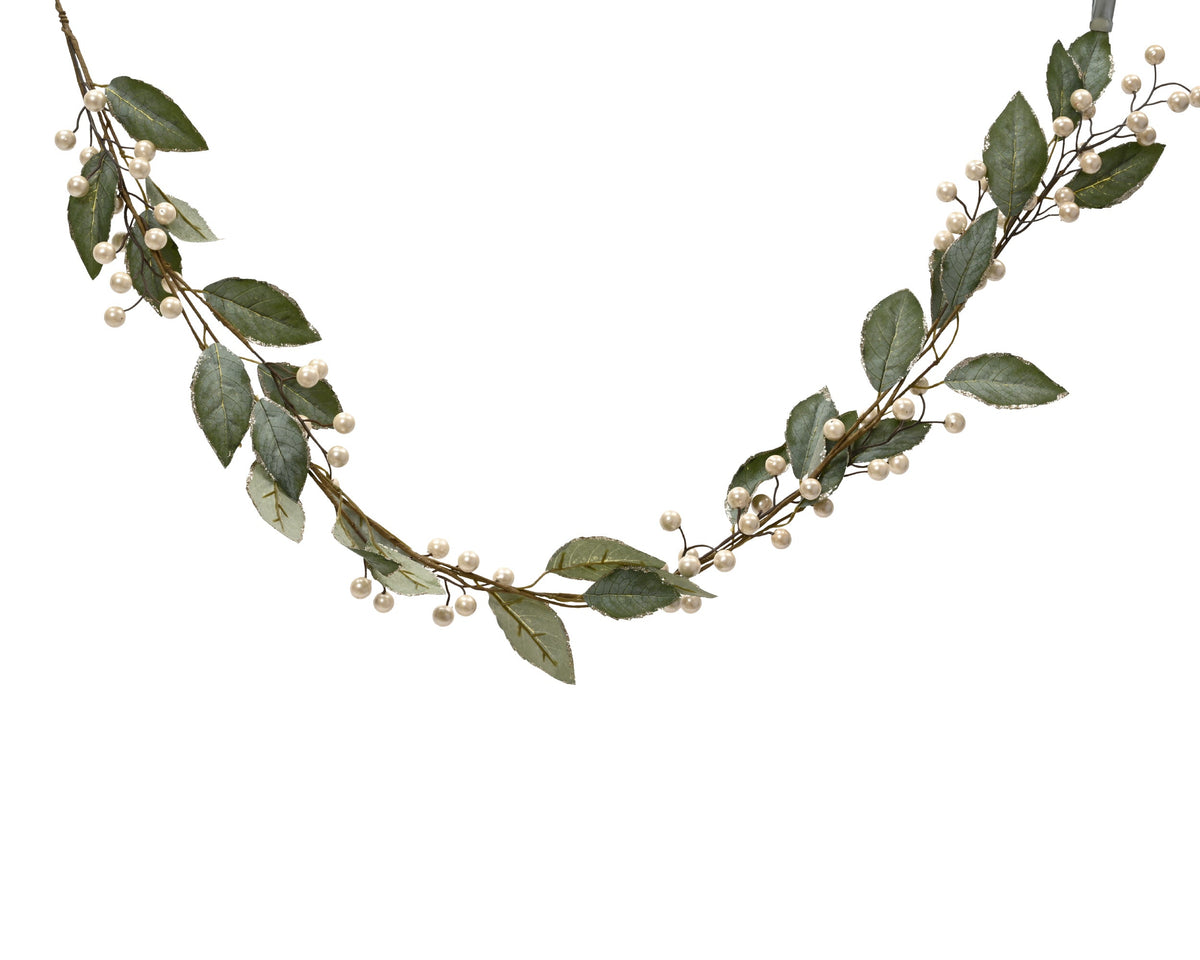 slinger foam pearlize polyester leaves parel l.4cm x w.12cm x h.130cm