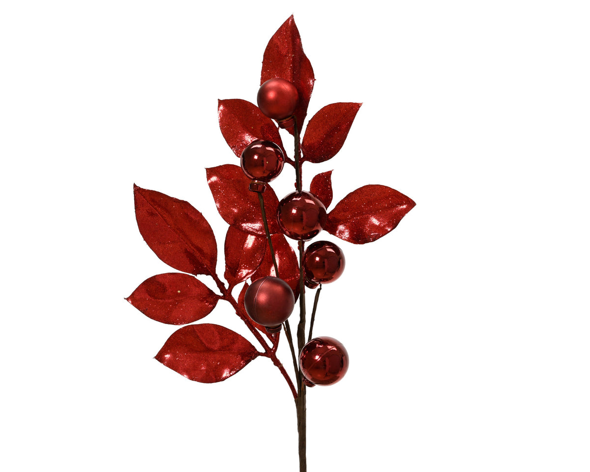 spray pe glitters ossenbloed l.3cm x w.15cm x h.36cm