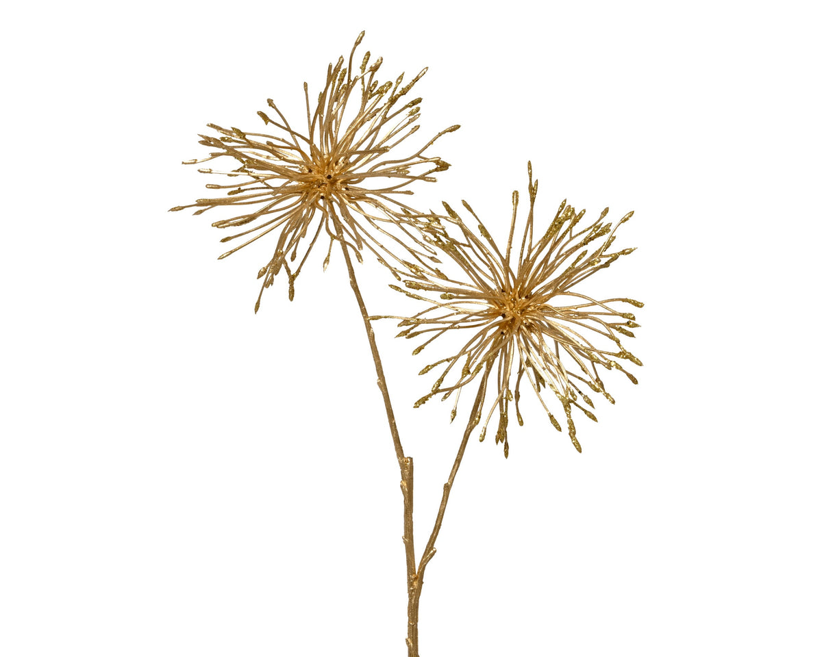 spray op steel pe glitter goud l.21cm x w.15cm x h.75cm
