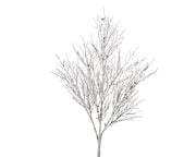spray plastic snow branch wit l.40cm x w.12cm x h.110cm