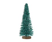 boom bamboe glitters on foot emerald d.12cm x h.30cm