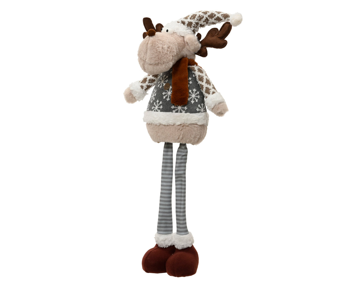 hert polyester standing licht grijs l.26cm x w.14cm x h.80cm