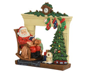 scenery polyresin rood/kleur(en) l.8.5cm x w.27cm x h.28.5cm