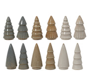 boom porselein tree reaction glazed 12ass assortie d.5cm x h.10cm