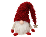 gnoom polyester sitting rood l.20cm w.14cm h.28cm
