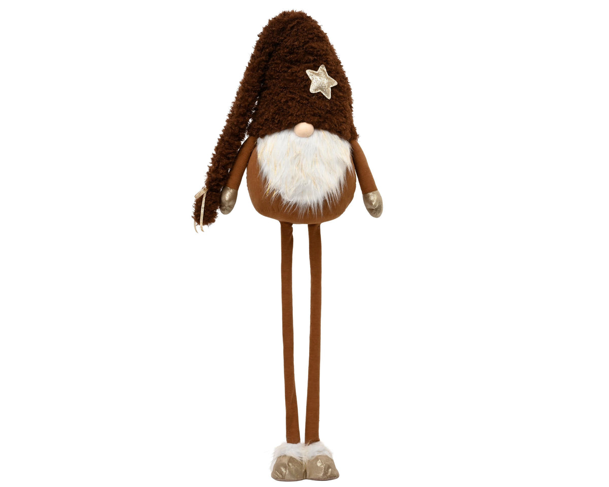 gnoom polyester standing bruin l.45cm w.26cm h.120cm