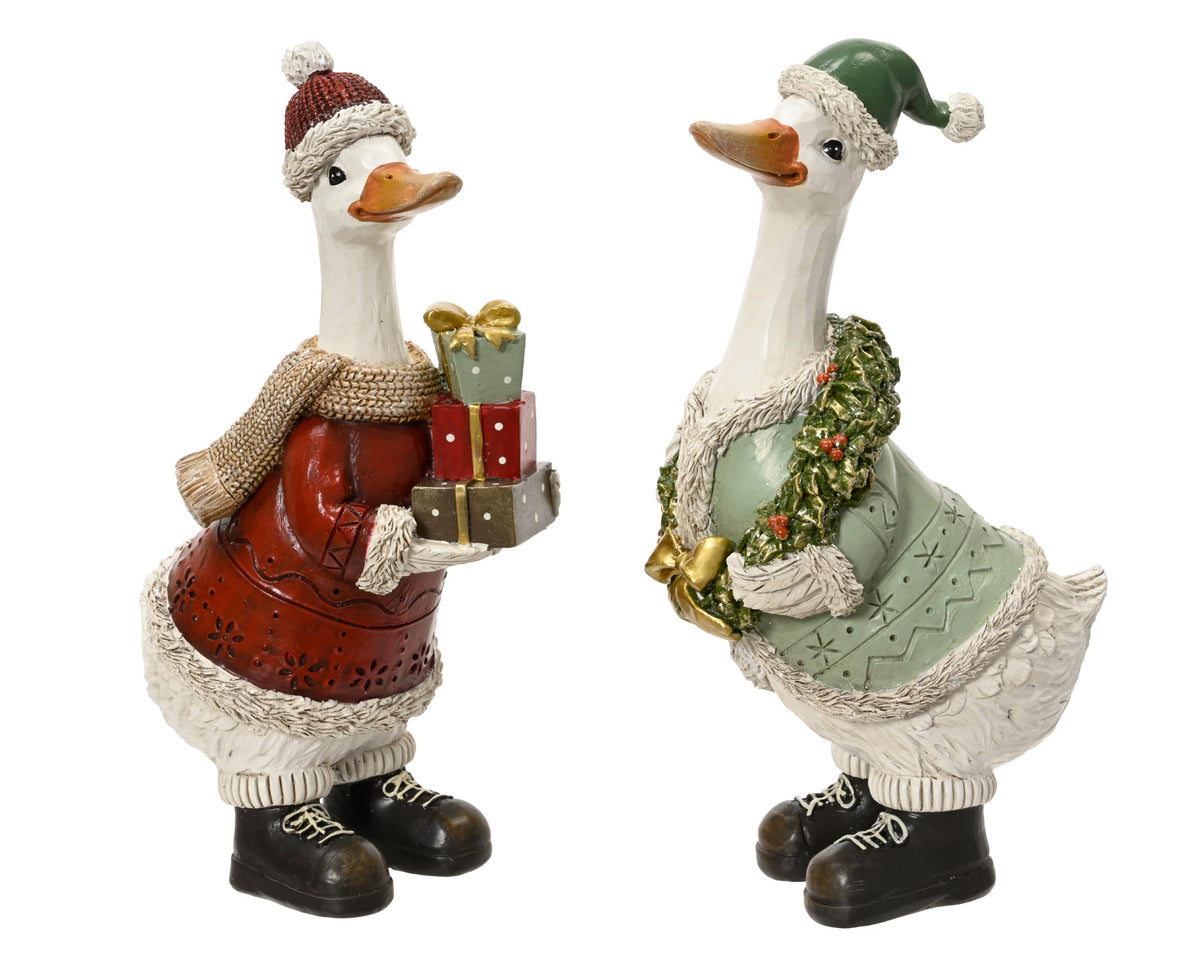 gans polyresin paint 2ass assortie l.10cm x w.17.5cm x h.27.5cm