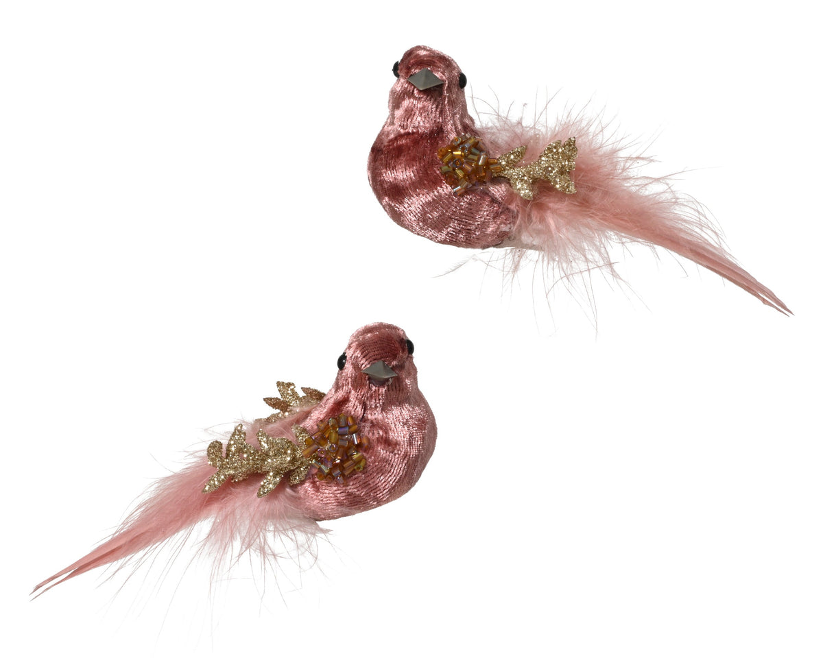 vogel foam glitter feather tail,glitter wing 2ass poederroze l.10cm x w.4.5cm x h.4cm