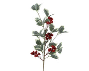 spray polyester groen/rood l.10cm x w.30cm x h.68cm