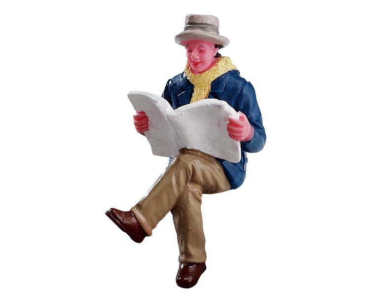 reading morning papers