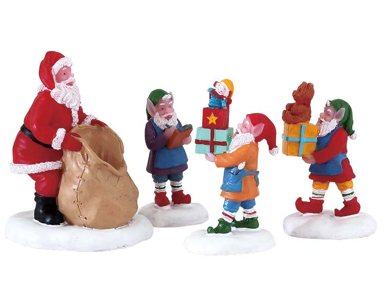 present procession, set of 4