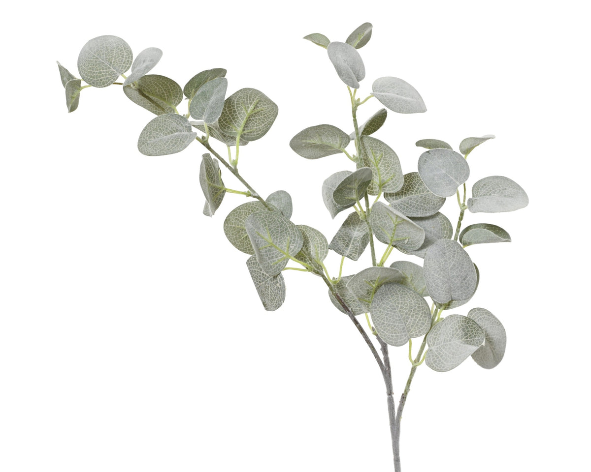 eucalyptus polyester zacht groen l.17cm x w.17cm x h.69cm