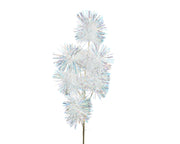 spray lametta wit/goud l.12cm x w.23cm x h.65cm