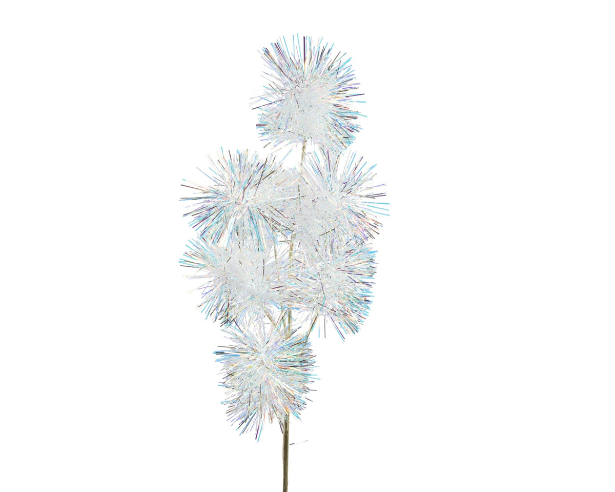 spray lametta wit/goud l.12cm x w.23cm x h.65cm