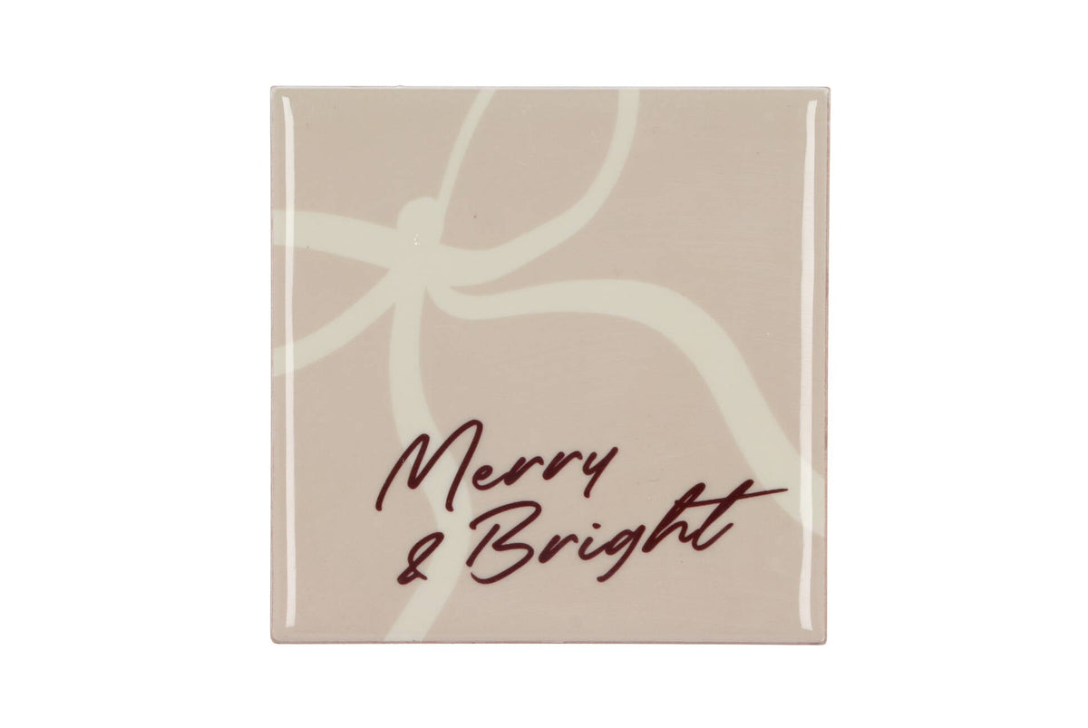 tile happy merry & bright sand 10x10x1cm