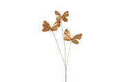 deco vlinder lush 3x goud