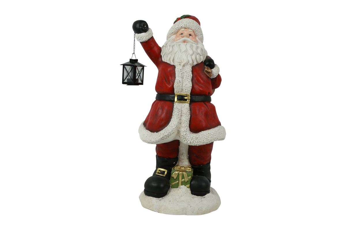kerstman staand classic xxl rood/wit