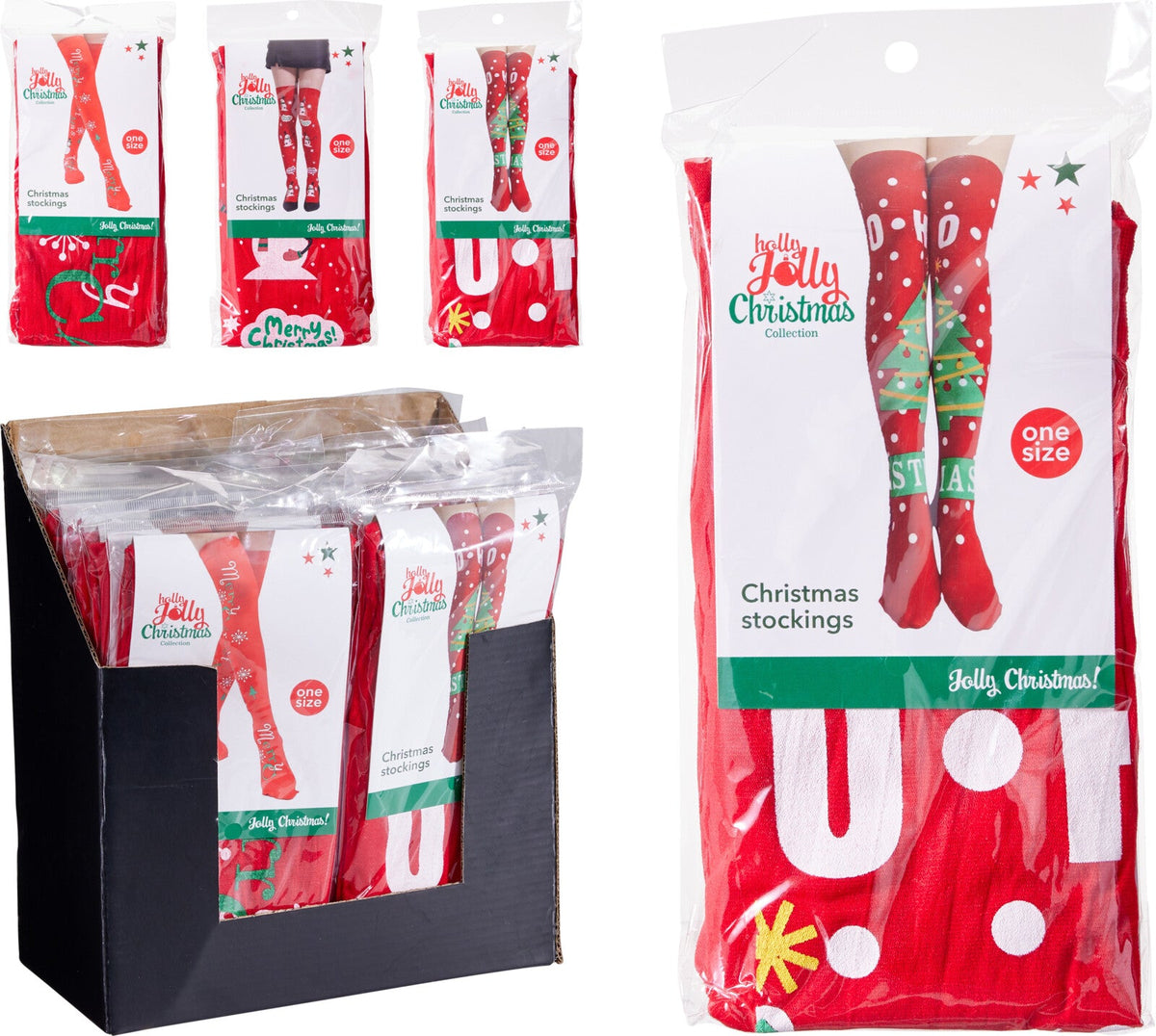 kousen xmas 3ass design vrouwen