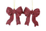 bowknot velvet adona s s2 bordeaux