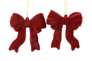 bowknot velvet adona s s2 rood