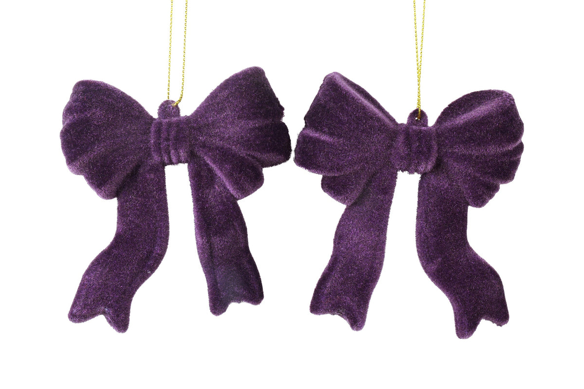 bowknot velvet adona s s2 paars