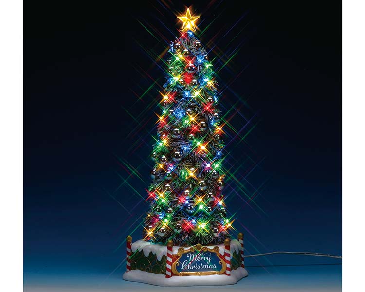 new majestic christmas tree, b/o (4.5v)