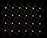 super bright yellow light string, count of 24, b/o (4.5v)