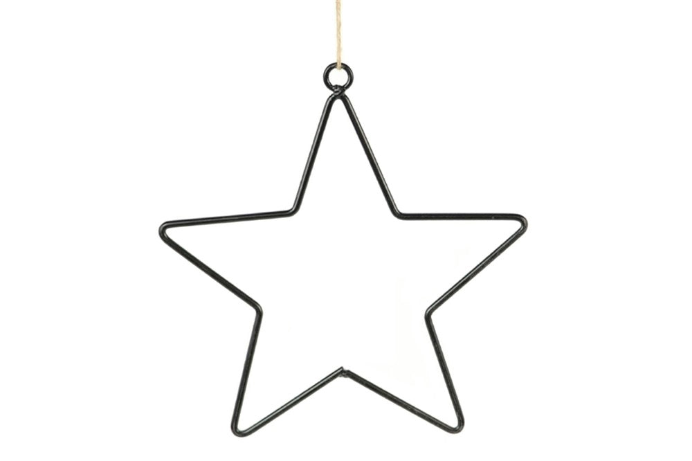 hanger lucker star l20w0h20 black