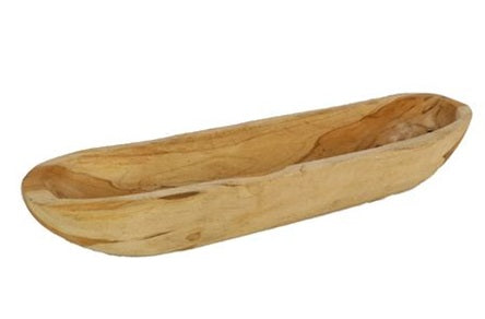 bowl teak lawas l60h6 natural