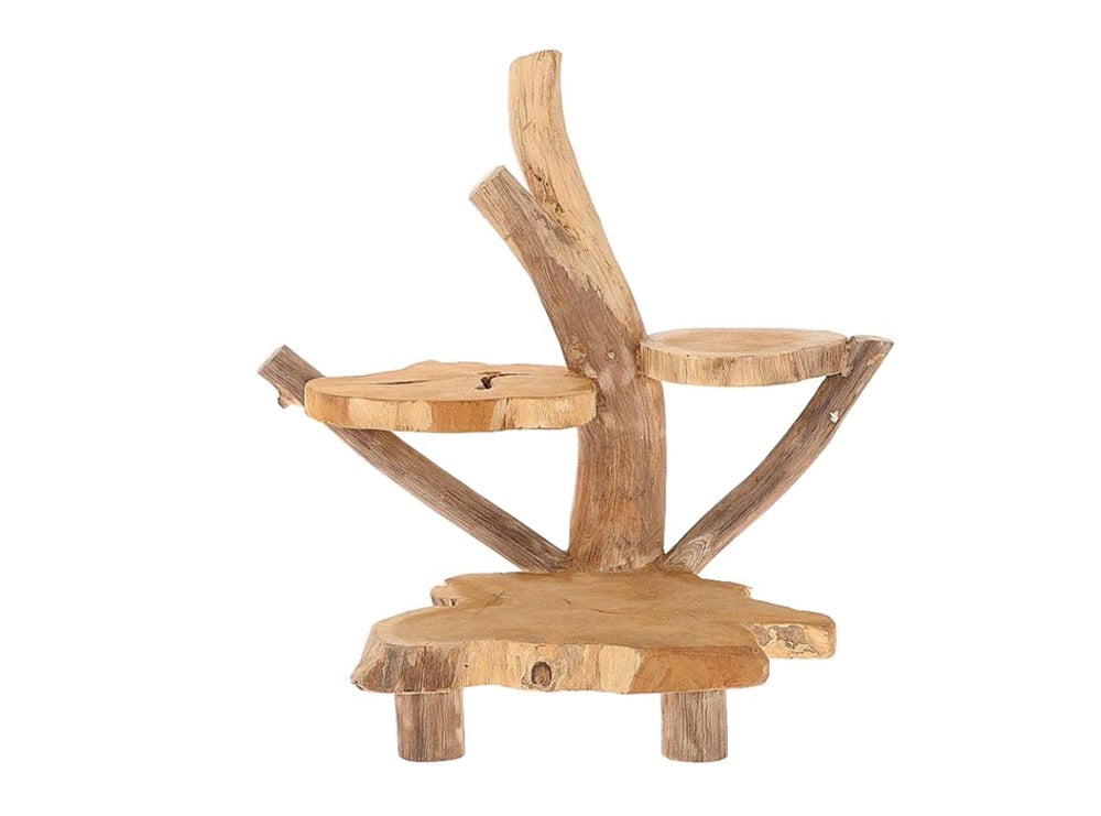 etagere teak keda  l40w30h45 natural
