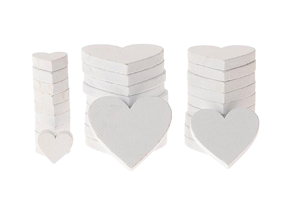 heart essential 30pcs 3ass white wash