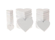 heart essential 30pcs 3ass white wash