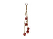 garland snowbell l60d6 red
