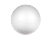 ball styrofoam d30 2 parts white
