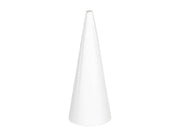 cone styrofoam h25d9 white