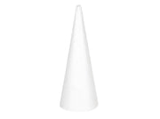 cone styrofoam h31d11 white