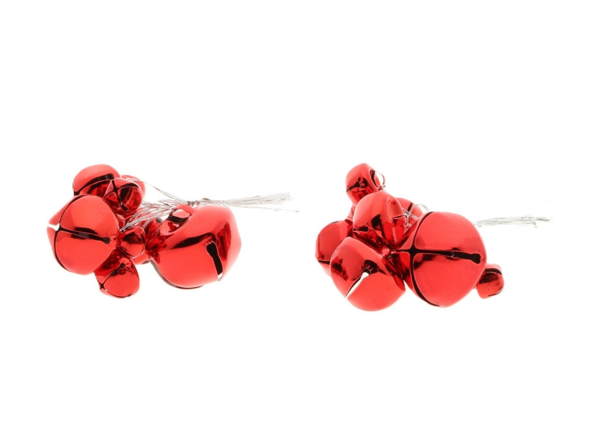 pick bell small 5 sizes 19pcs red